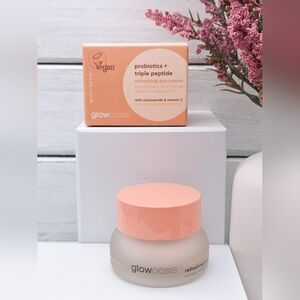 Glowasis Probiotics + Triple Peptide Refreshing Eye Cream Vegan
